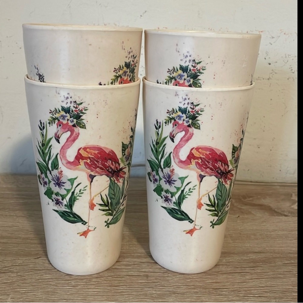 Aura Studios Set 4 16oz Plastic Cups
